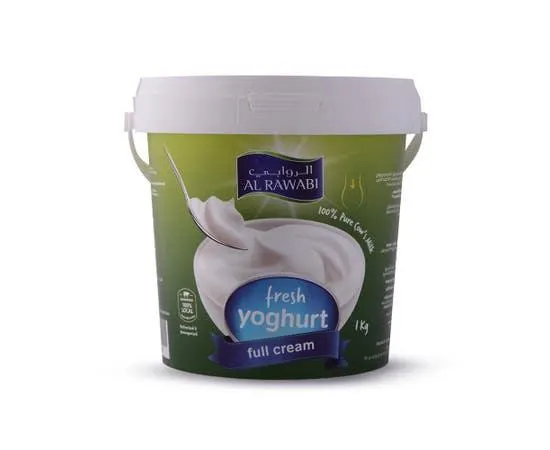 Al Rawabi Full Cream Yoghurt - 1kg