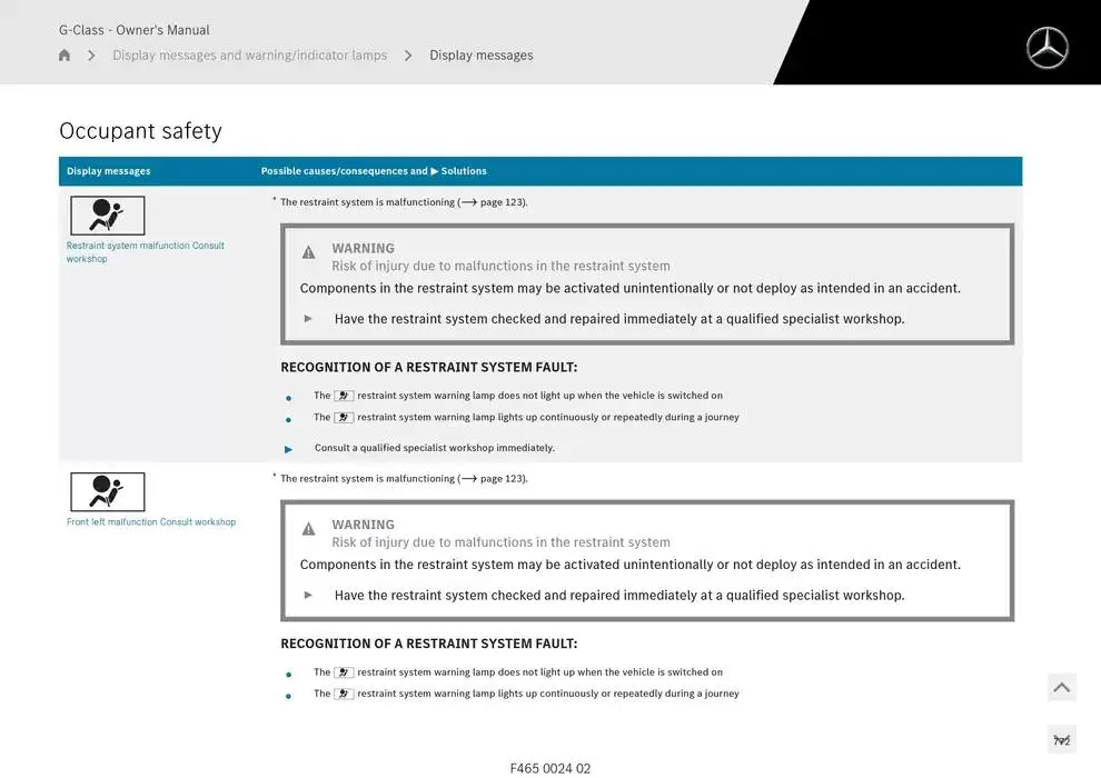 G-Class SUV from 14 January to 30 April 2025 - Offers page 772
