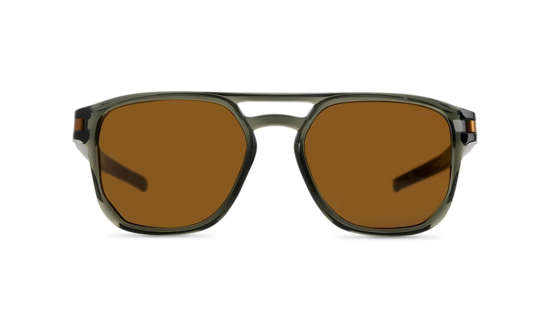 Men Square Green Sunglass