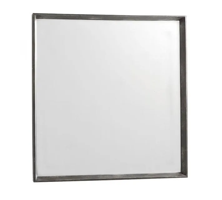 Kelby Mango Wood Square Mirror 42" x 42"