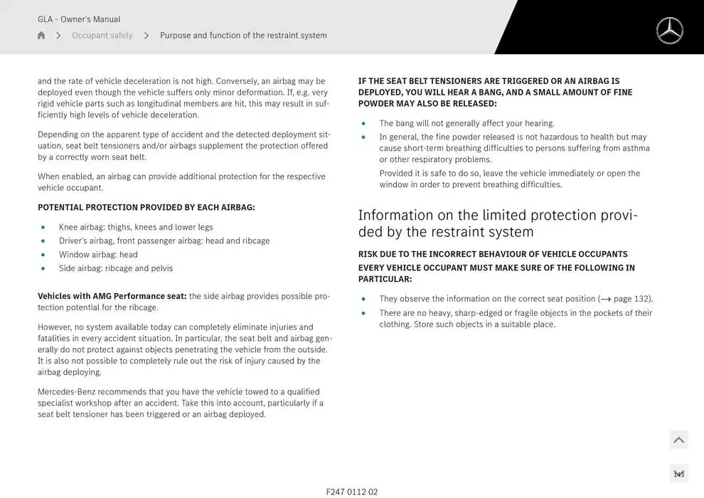GLA SUV from 14 January to 30 April 2025 - Offers page 143