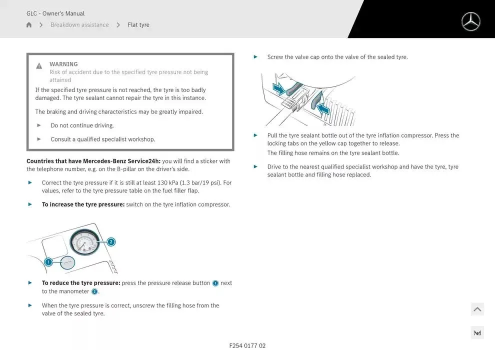 GLC SUV from 14 January to 30 April 2025 - Offers page 743
