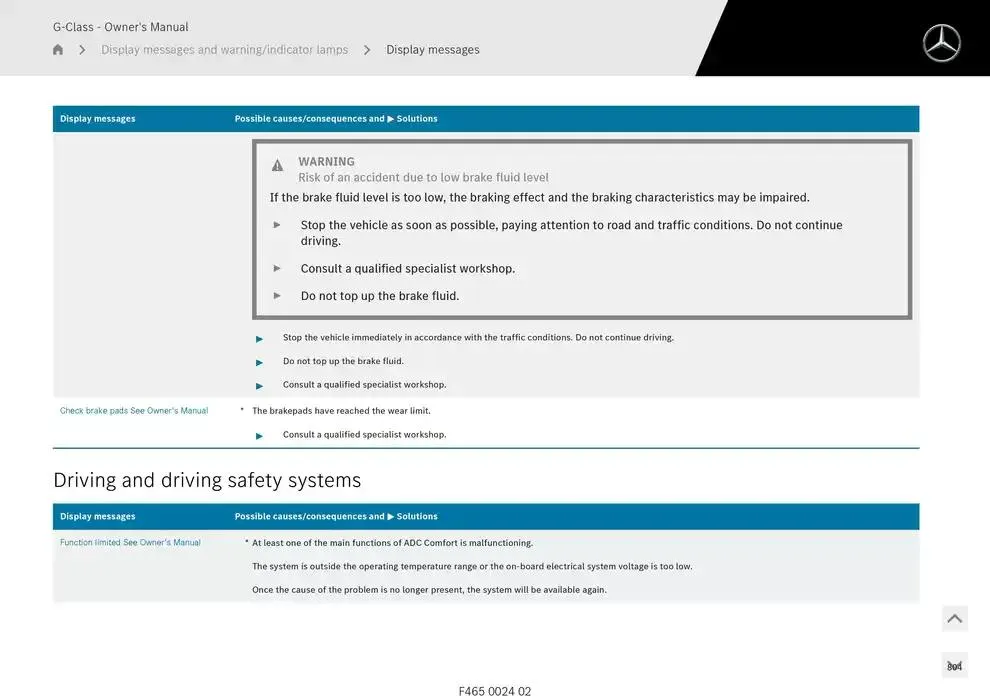 G-Class SUV from 14 January to 30 April 2025 - Offers page 804