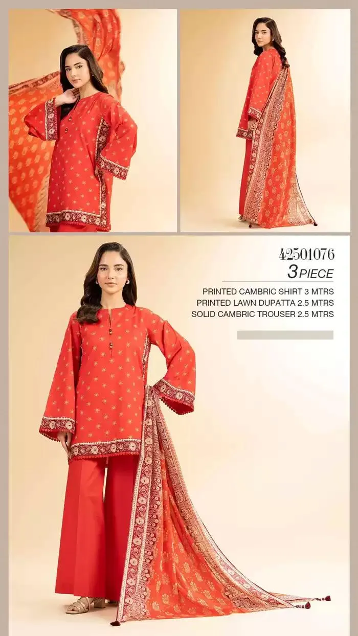 Unstitched Cross Season Edit'25 from 28 January to 31 December 2025 - Offers page 130