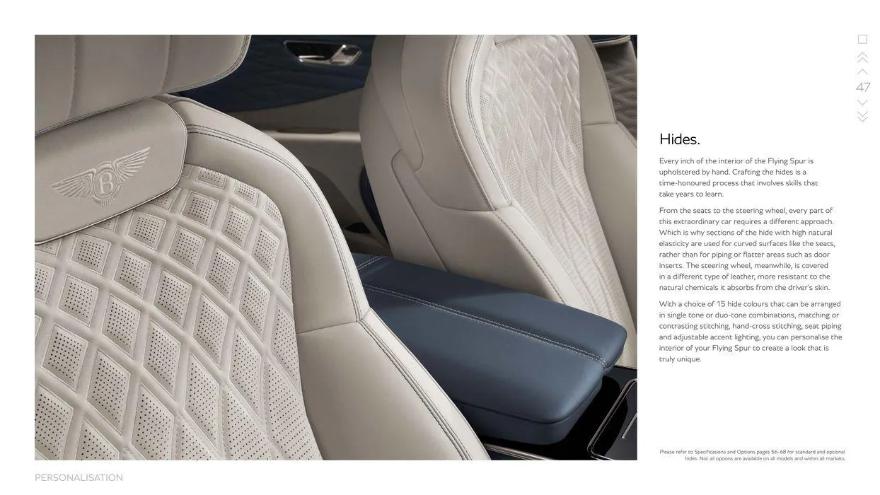 Flying Spur Range from 15 March to 15 September 2024 - Offers page 47