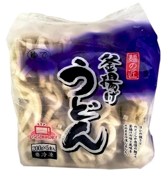 Frozen Noodles – Men-No Takumi Kamaage Udon-1kg