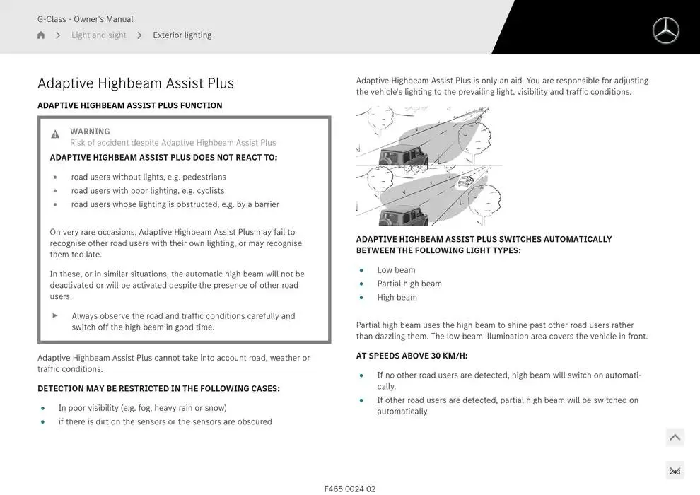G-Class SUV from 14 January to 30 April 2025 - Offers page 243