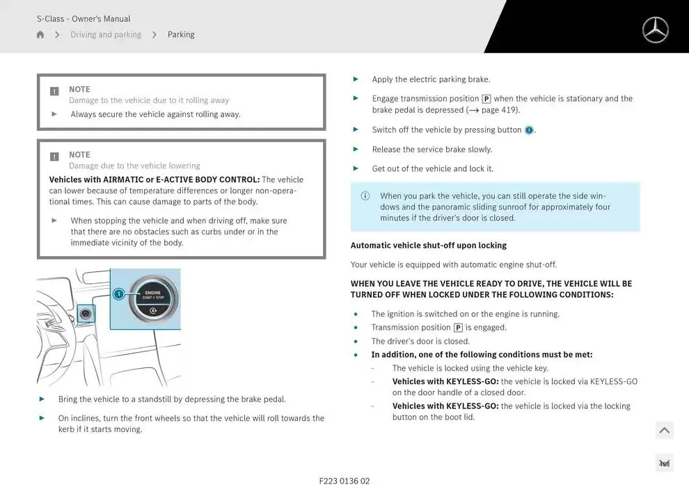 S-Class Saloon Long from 14 January to 30 April 2025 - Offers page 345