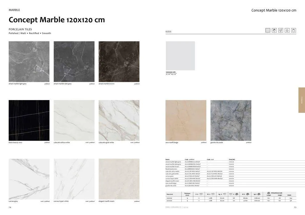 Surfaces Porcelain and Ceramics 2024 from 2 February to 31 December 2024 - Offers page 39