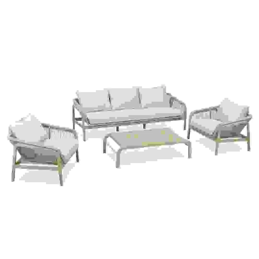 Cameo 5-Seater Acacia Wood & Rope Sofa Set