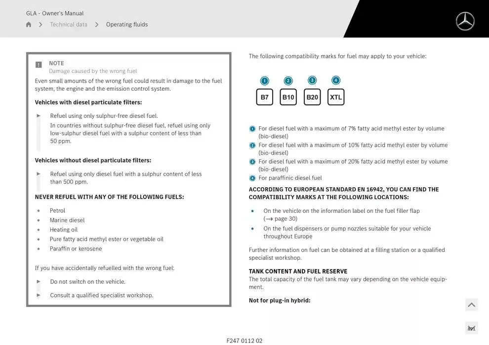 GLA SUV from 14 January to 30 April 2025 - Offers page 821