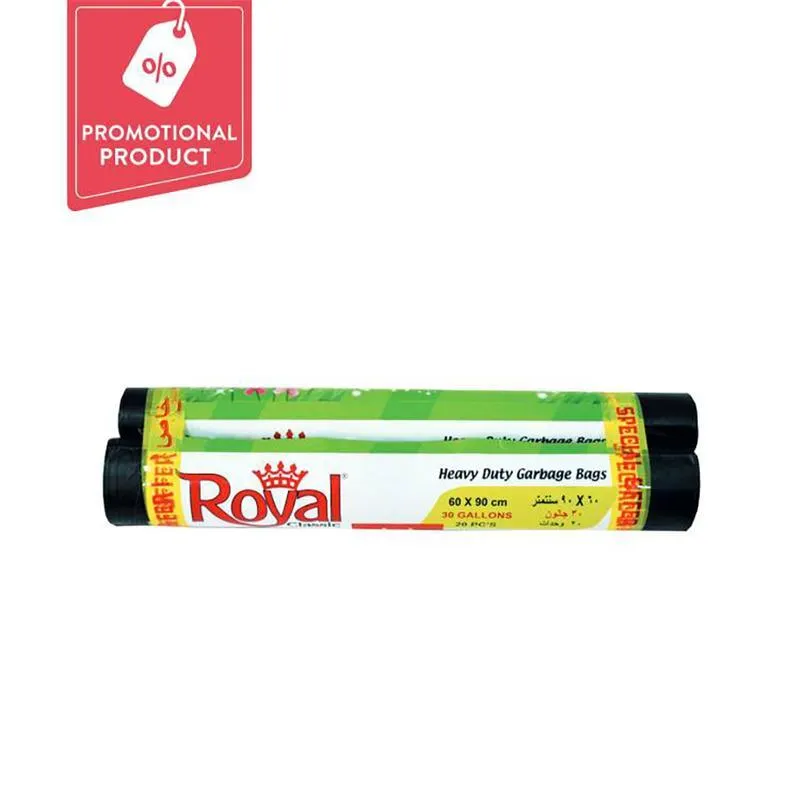 Royal Garbage Bag 30 Gallon 1+1