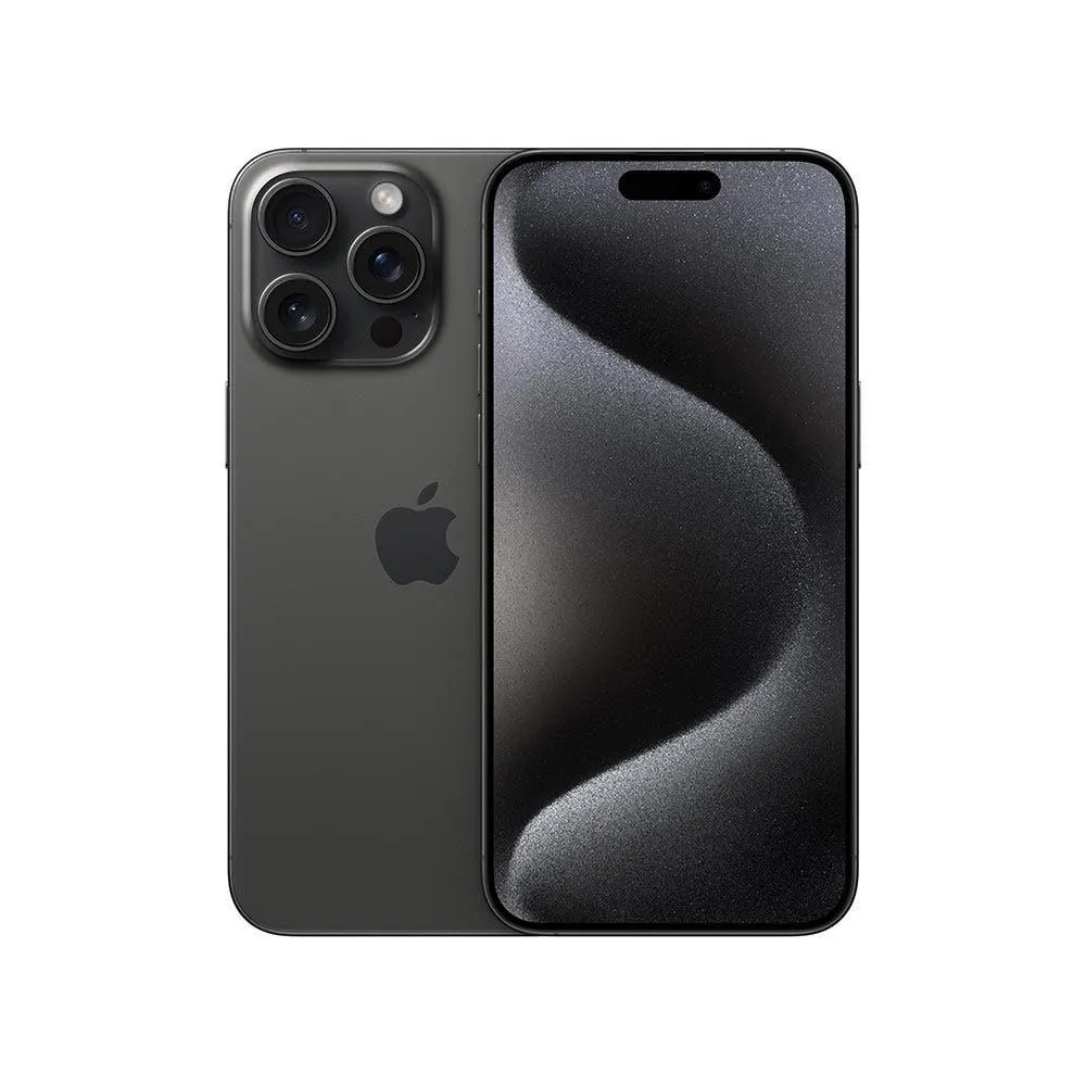 Apple iPhone 15 Pro Max 5G Smartphone, Black Titanium, 256 GB