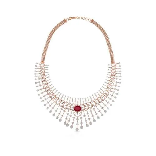Mine Diamond Necklace NKGEN15889