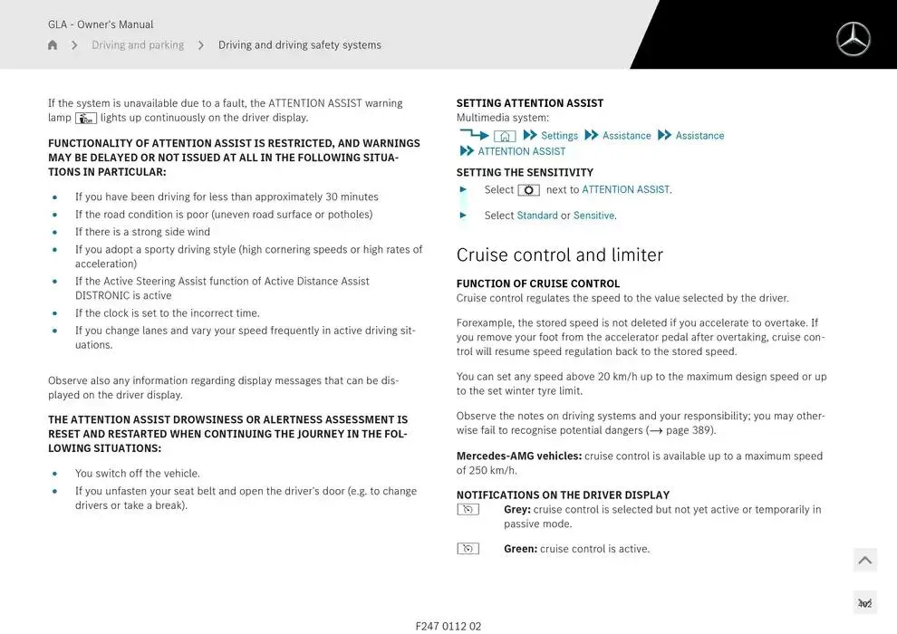 GLA SUV from 14 January to 30 April 2025 - Offers page 402