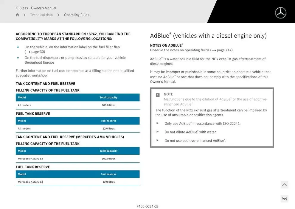G-Class SUV from 14 January to 30 April 2025 - Offers page 753