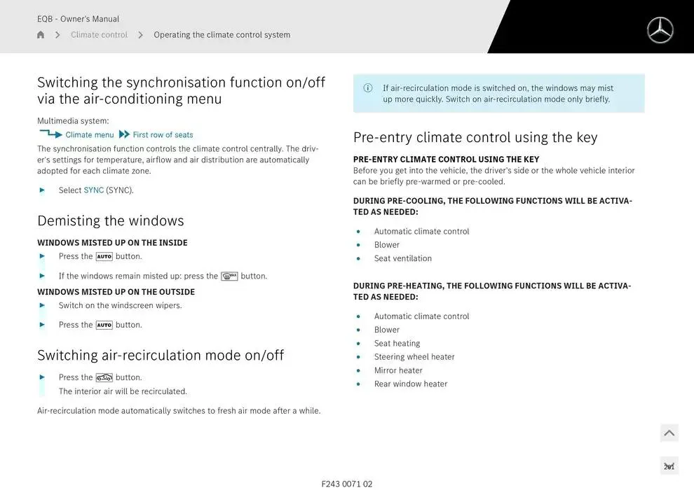 EQB SUV from 14 January to 30 April 2025 - Offers page 281