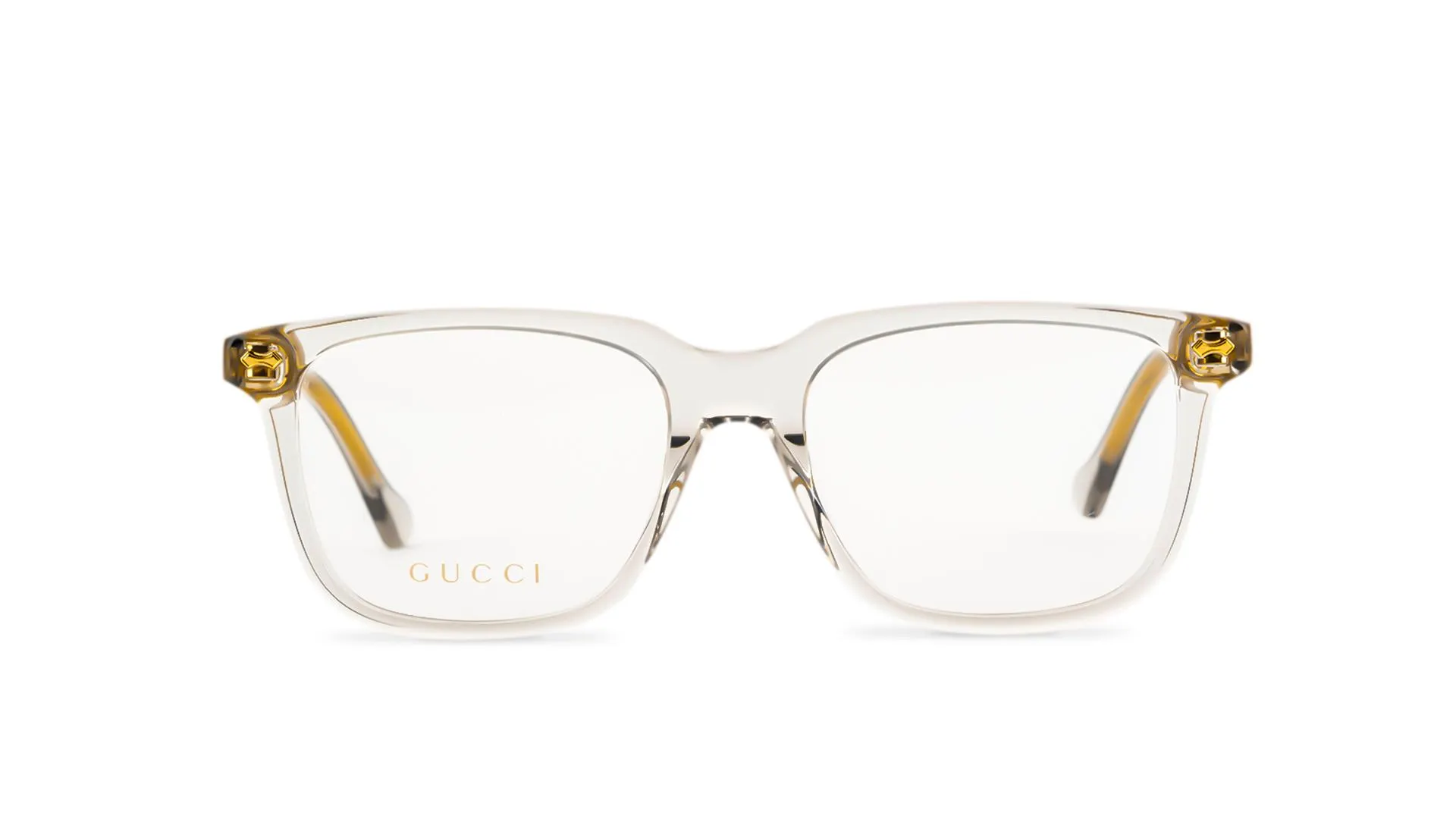 Men Rectangular Square Havana Eyeglass