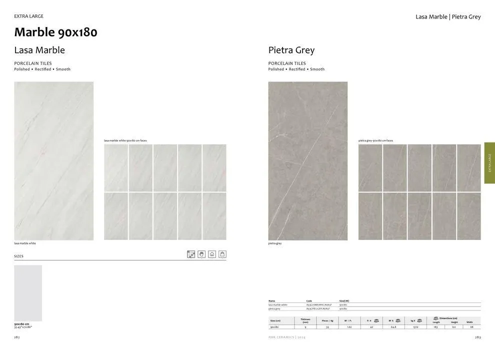 Surfaces Porcelain and Ceramics 2024 from 2 February to 31 December 2024 - Offers page 143
