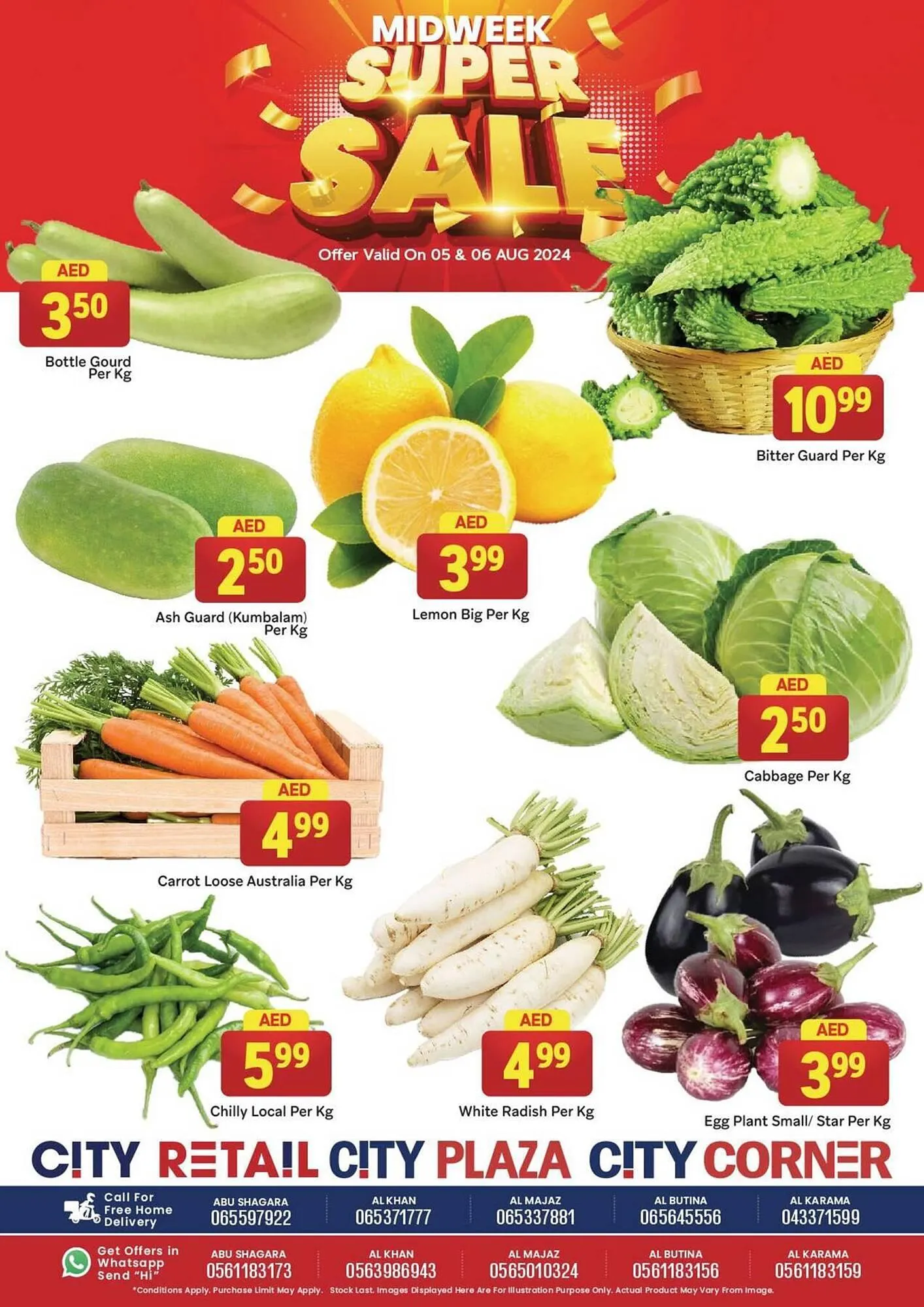 City Retail Supermarket catalogue from 5 August to 6 August 2024 - Offers page 3