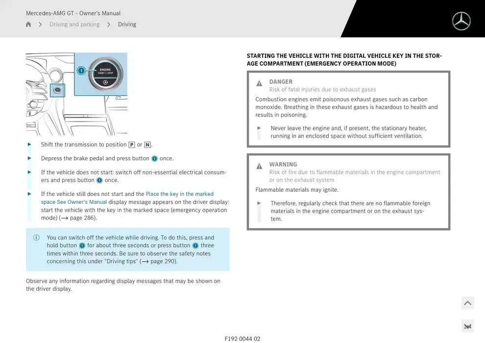 Mercedes-AMG GT Coupé from 14 January to 30 April 2025 - Offers page 284