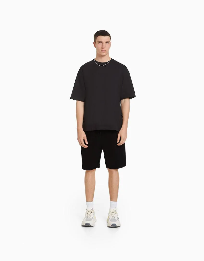 Bermuda jogging shorts