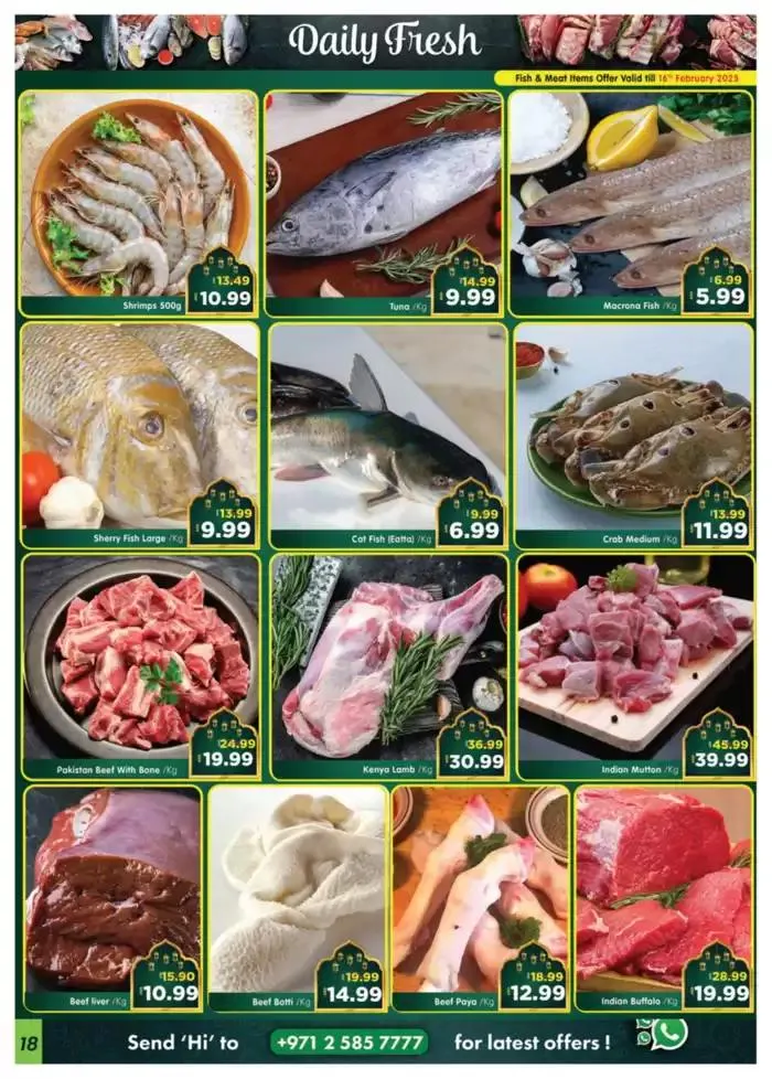 Al Madina promotion from 15 February to 19 February 2025 - Offers page 18