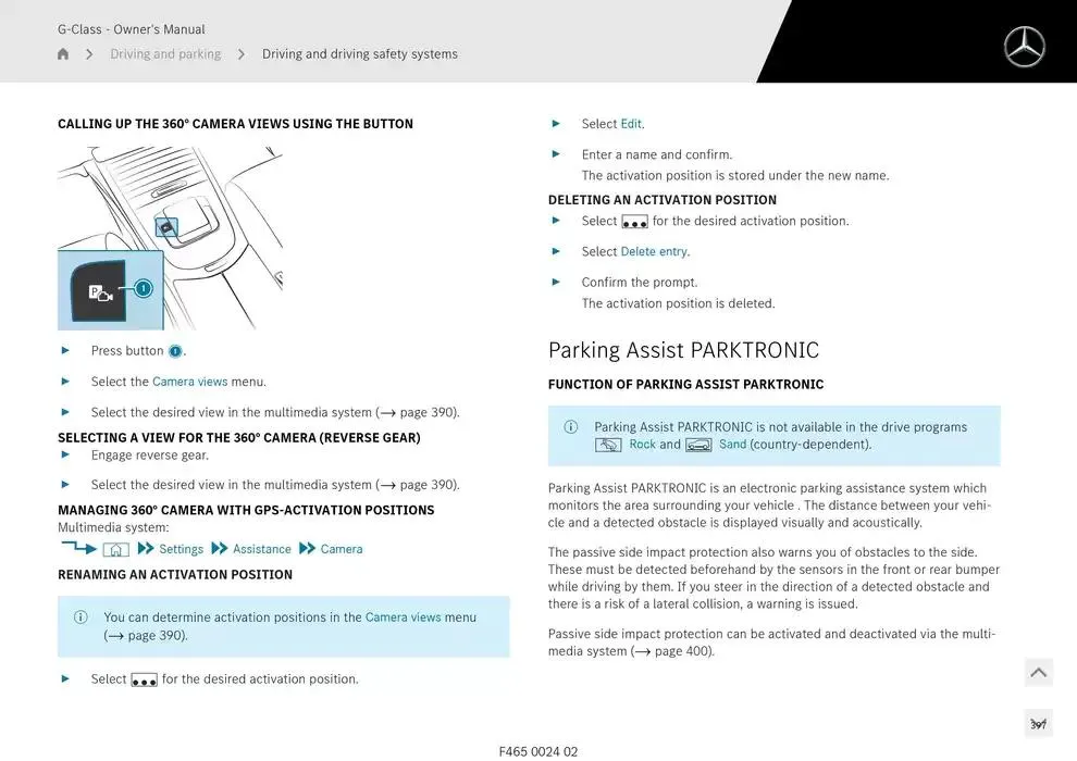 G-Class SUV from 14 January to 30 April 2025 - Offers page 397