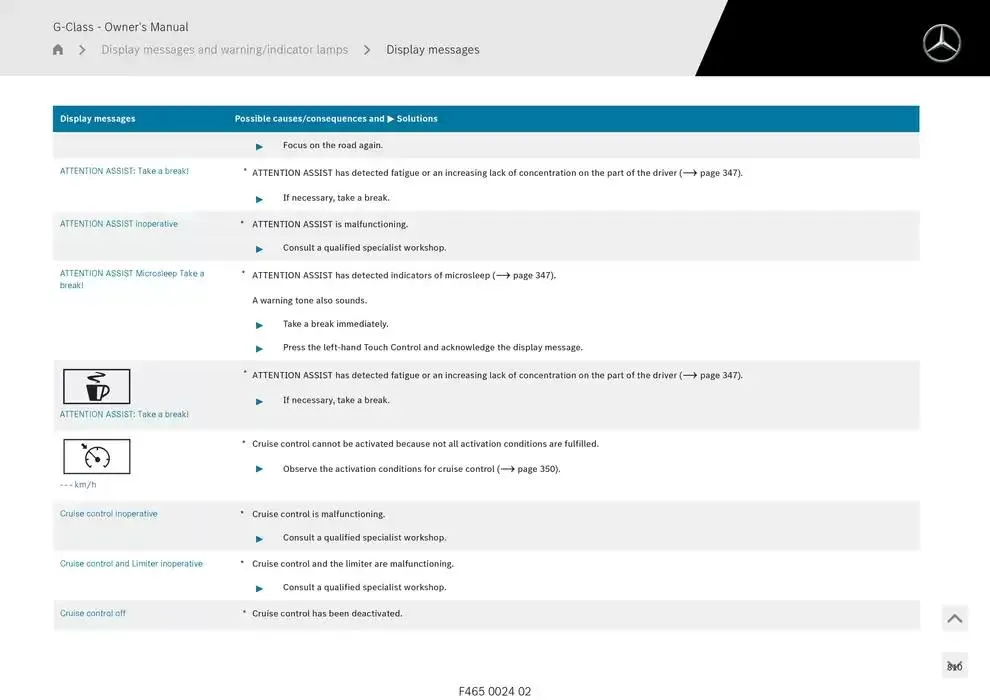 G-Class SUV from 14 January to 30 April 2025 - Offers page 810