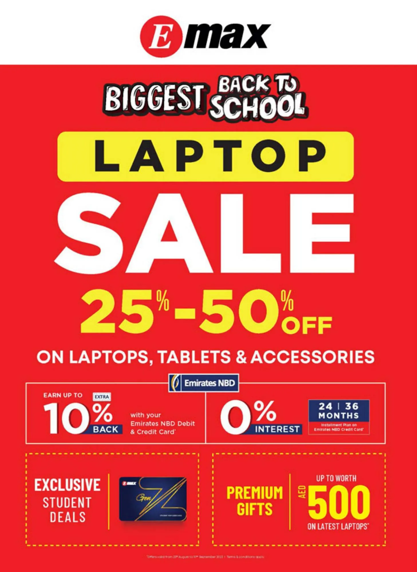 Emax catalogue from 25 August to 10 September 2023 - Offers page 1