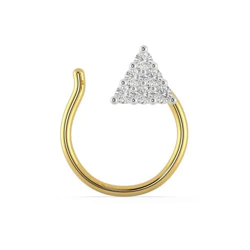 Mine Diamond Gold Nosepin NPGEN10369