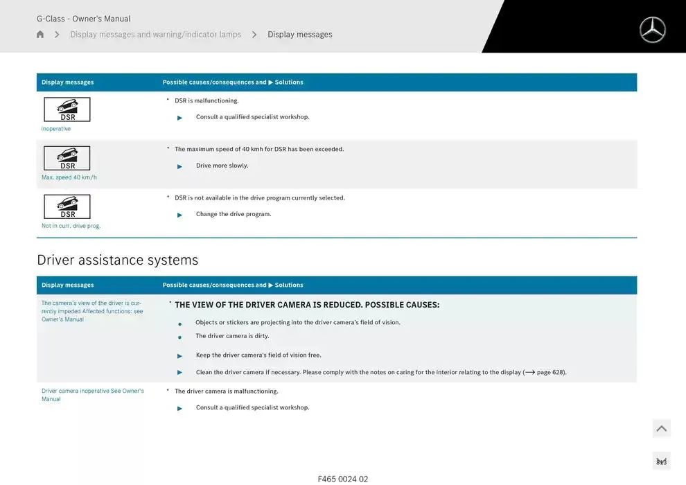 G-Class SUV from 14 January to 30 April 2025 - Offers page 813