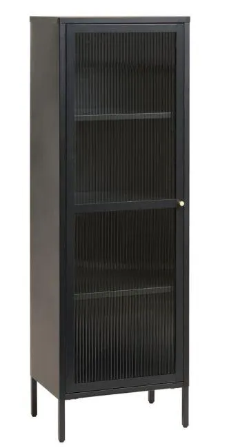 Display cabinet HOPTRUP 1 door black