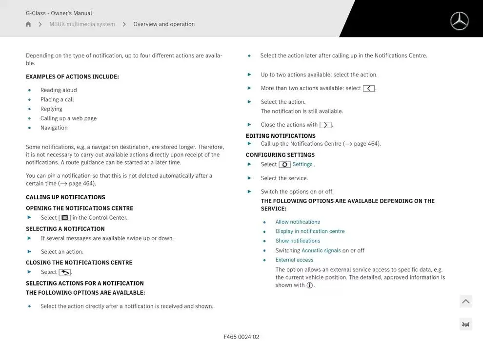 G-Class SUV from 14 January to 30 April 2025 - Offers page 464