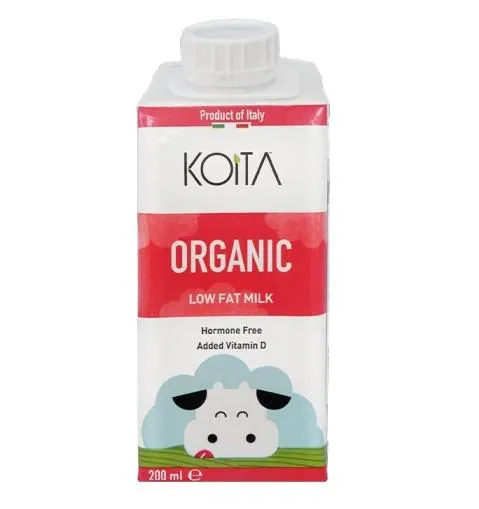 Koita Organic Low Fat Milk 200ml