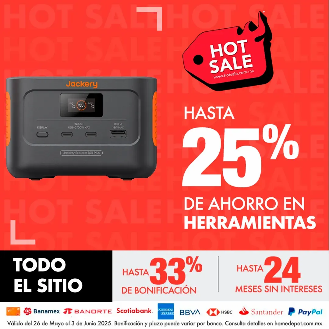 Catálogo de The Home Depot Hot Sale 26 de mayo al 3 de junio 2025 - Pagina 14