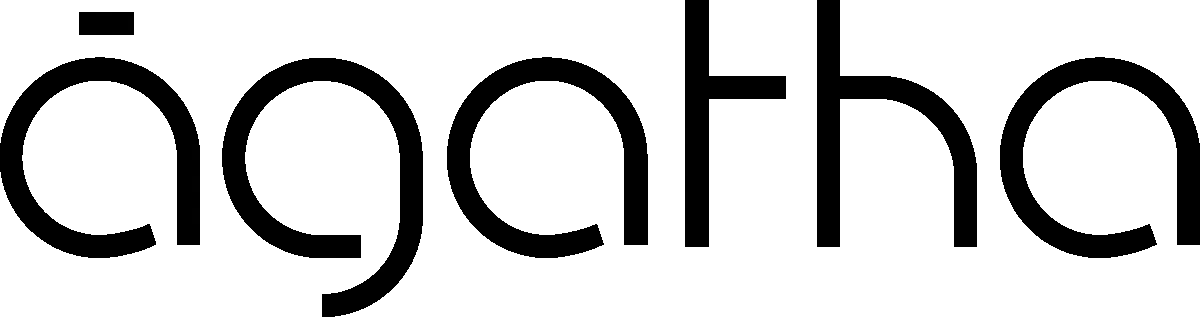 Ágatha logo de folhetos