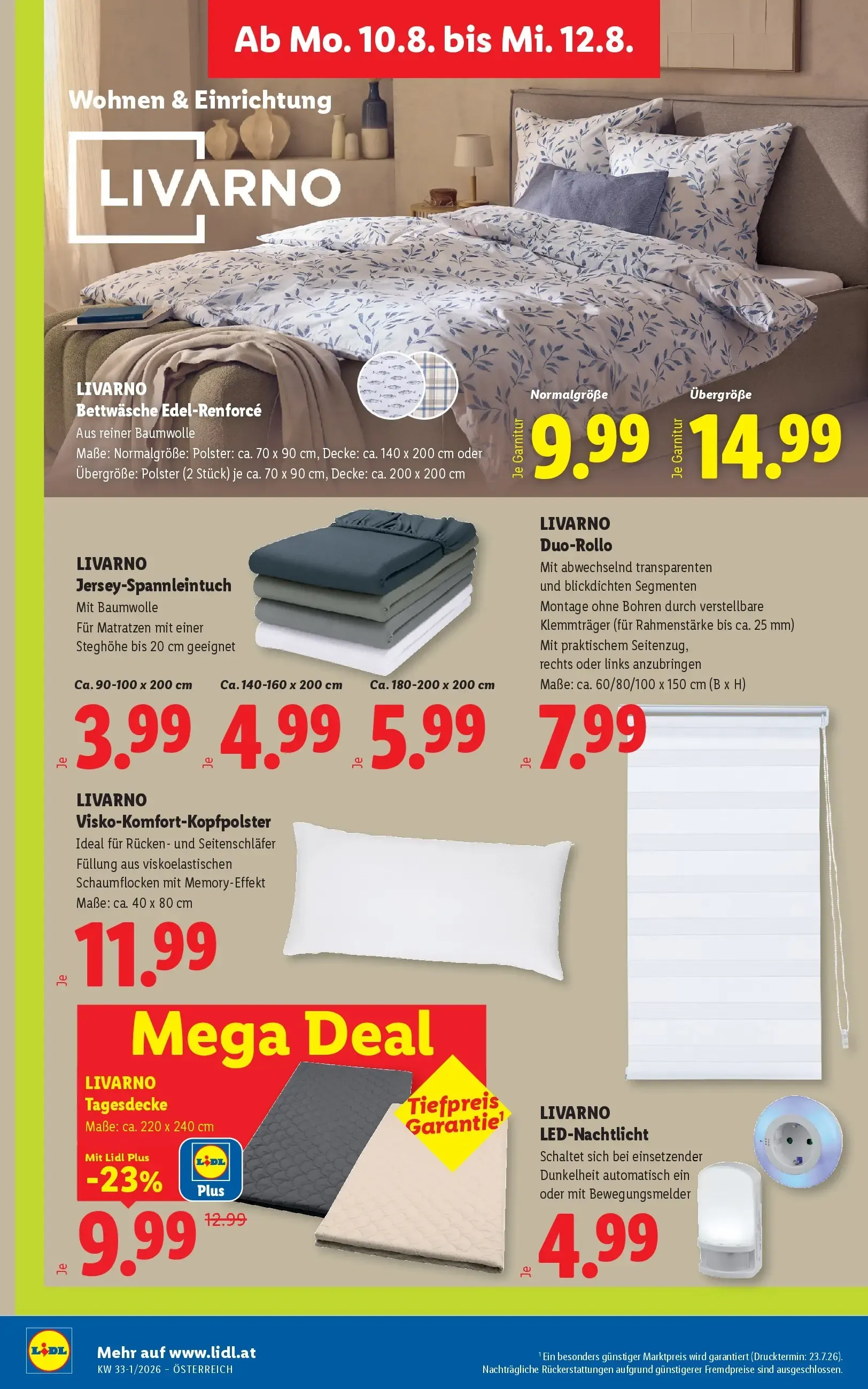 Lidl Plus Österreichs günstigste Preise von 6. August bis 8. August 2026 - Flugblätt seite  36