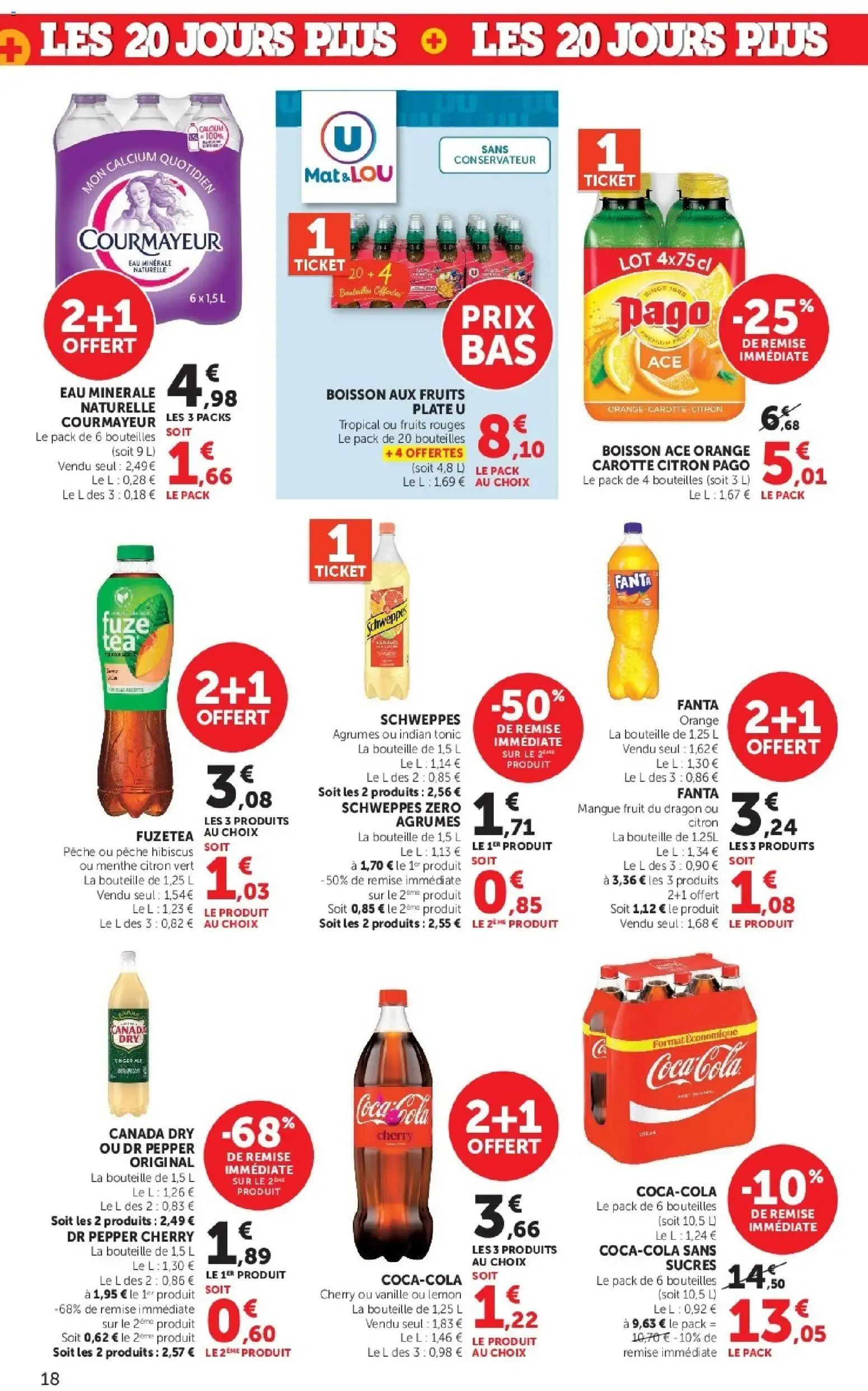 Hyper U Les 20 jours plus à partir du 29/09/2026 - promo en ligne du 29 septembre au 11 octobre 2026 - Catalogue page 18