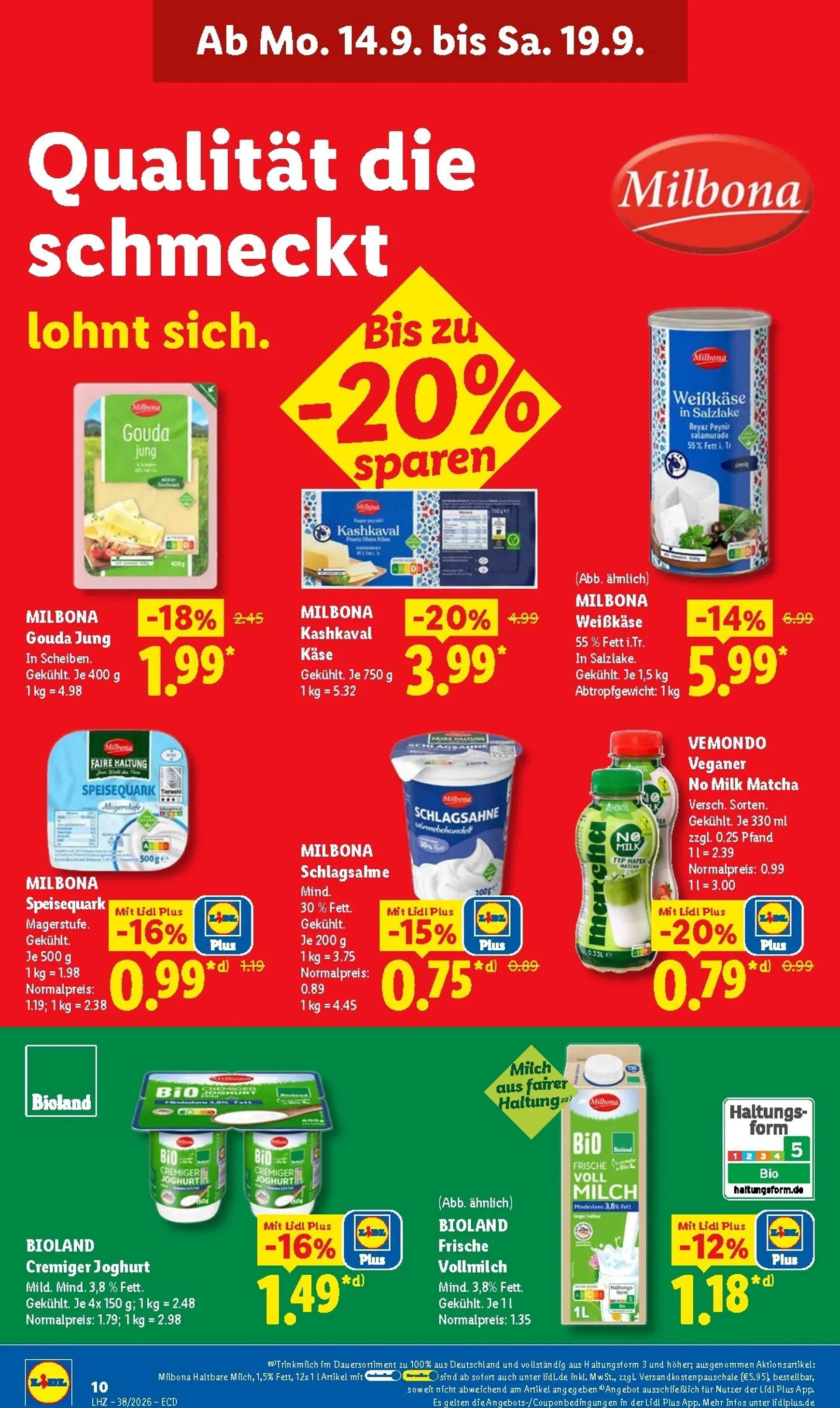 Lidl Prospekt nächste Woche – von Montag 14.09.2026 bis Samstag 19.09.2026 von 14. September bis 19. September 2026 - Prospekt seite 23