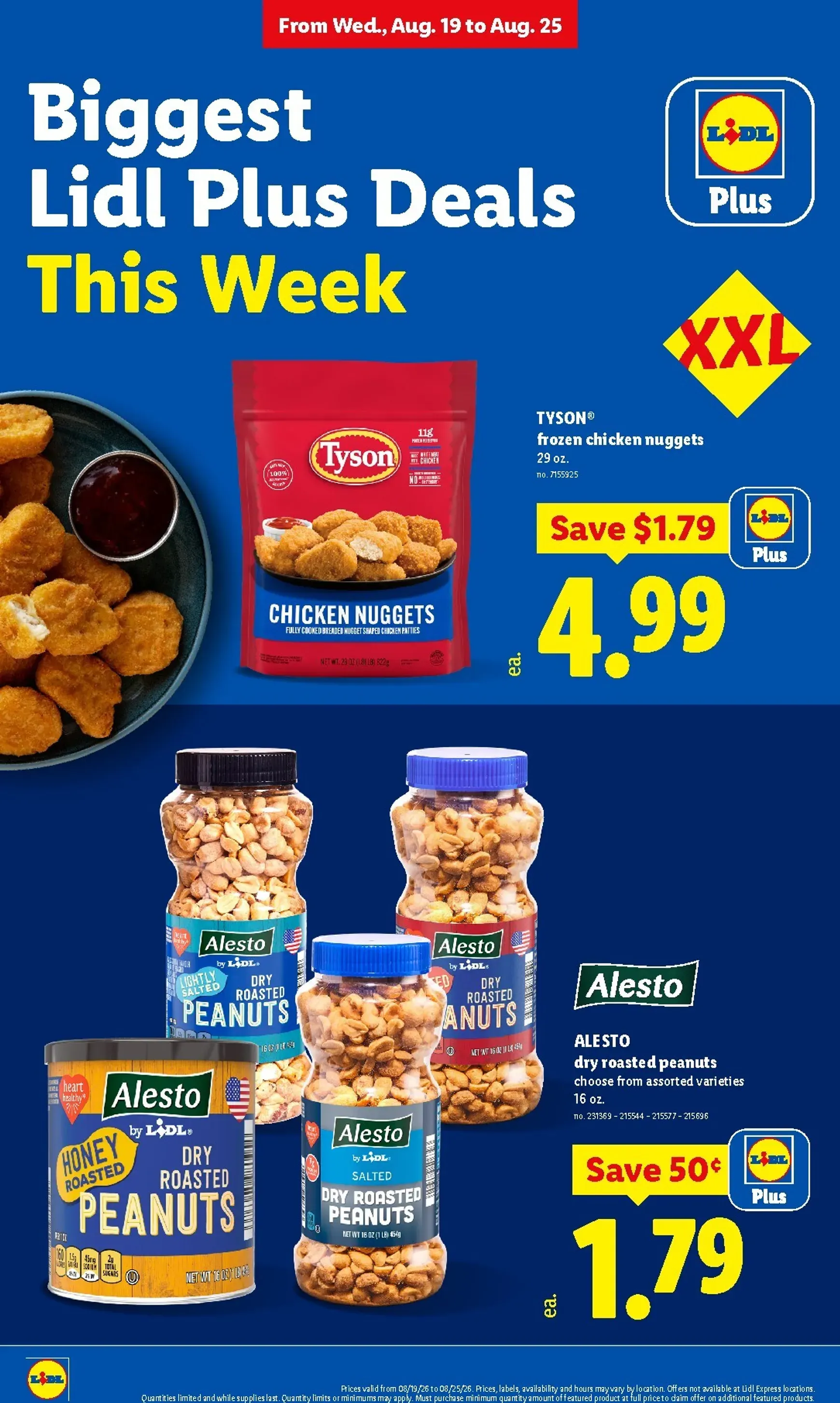 Weekly promotion Current Lidl leaflet valid from Wednesday 08/19/2026 to Tuesday 08/25/2026 spanning from August 19 to August 25 2026 - Page 14 for Catalogue 365