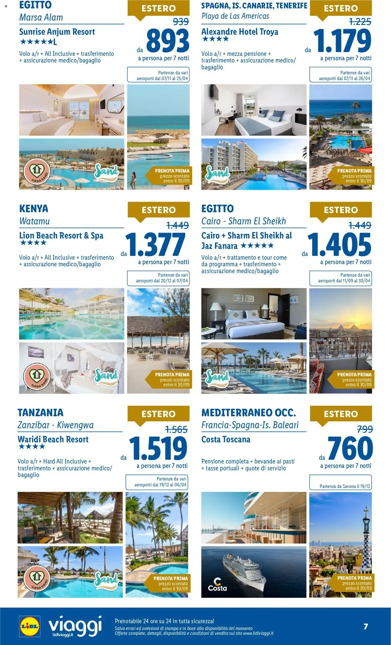 Lidl Viaggi: I Colori dell'Autunno da 7 settembre a 31 ottobre di 2026 - Pagina del volantino 7