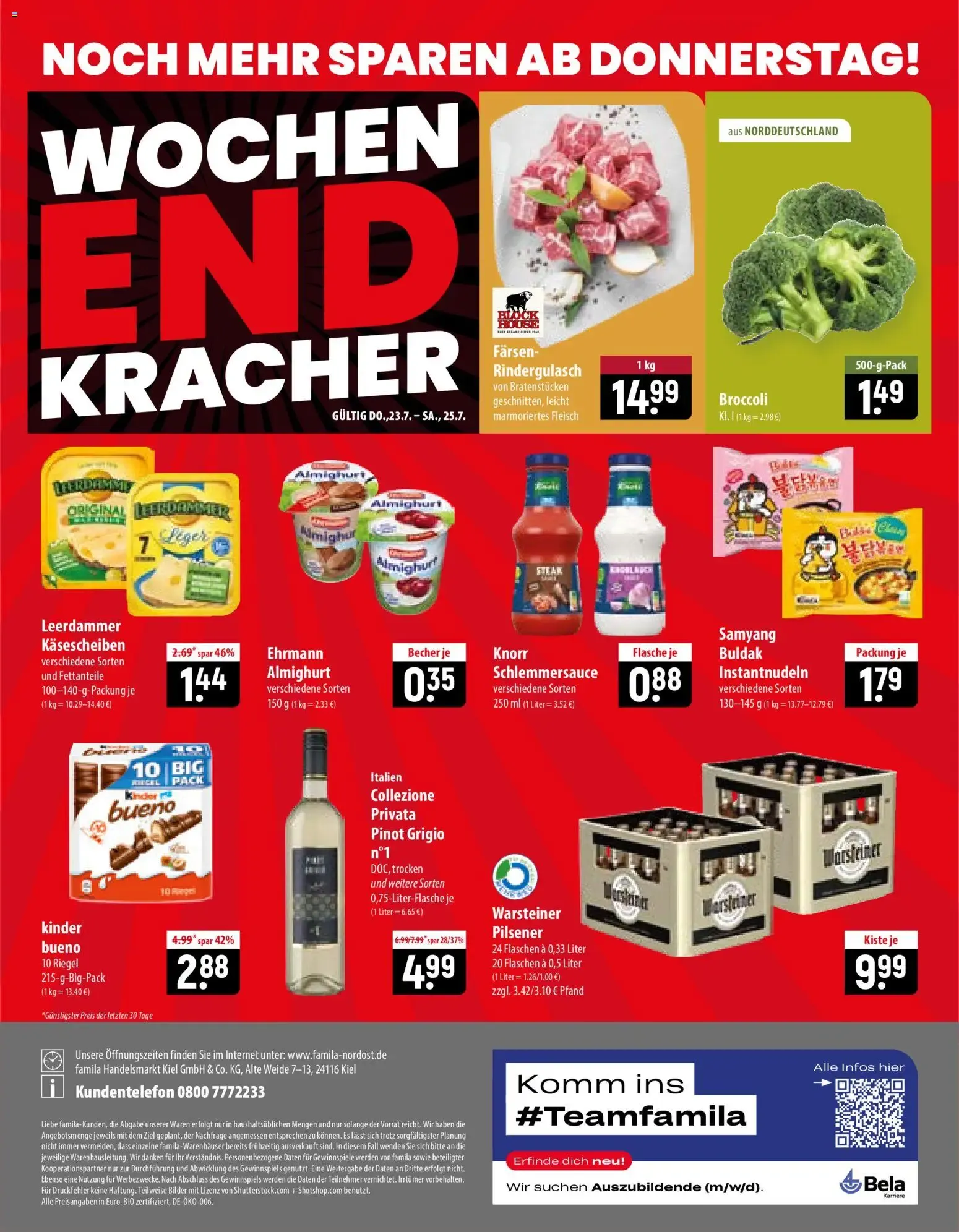Famila Prospekt (ab 20.07.2026) zum Blättern von 20. Juli bis 25. Juli 2026 - Prospekt seite 24