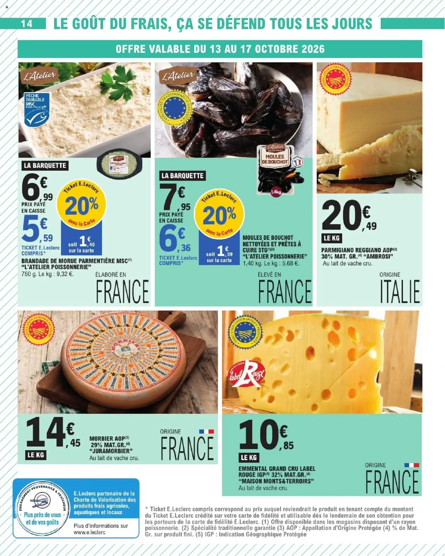 Catalogue E.Leclerc du 13/10/2026 | Nouveau promo prospectus du 13 octobre au 24 octobre 2026 - Catalogue page 14