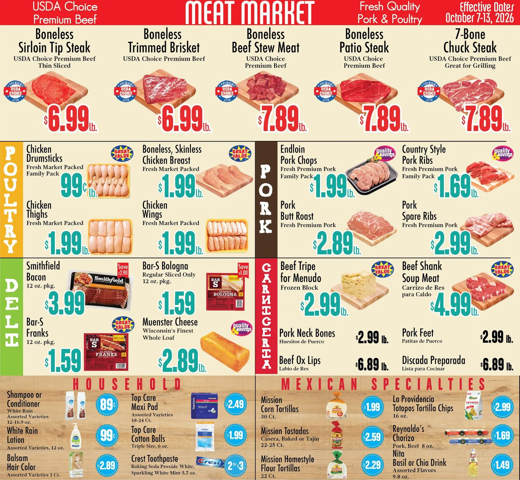 Weekly ad Current Food City leaflet valid from Wednesday 10/07/2026 to Tuesday 10/13/2026 from October 7 to October 13 2026 - Page 2