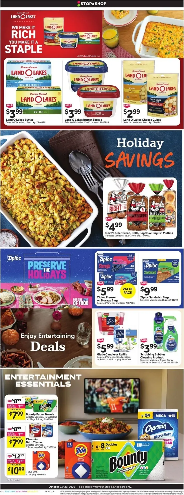 Weekly promotion Current Stop and Shop leaflet valid from Friday 10/23/2026 to Thursday 10/29/2026 spanning from October 23 to October 29 2026 - Page 14 for Catalogue 365