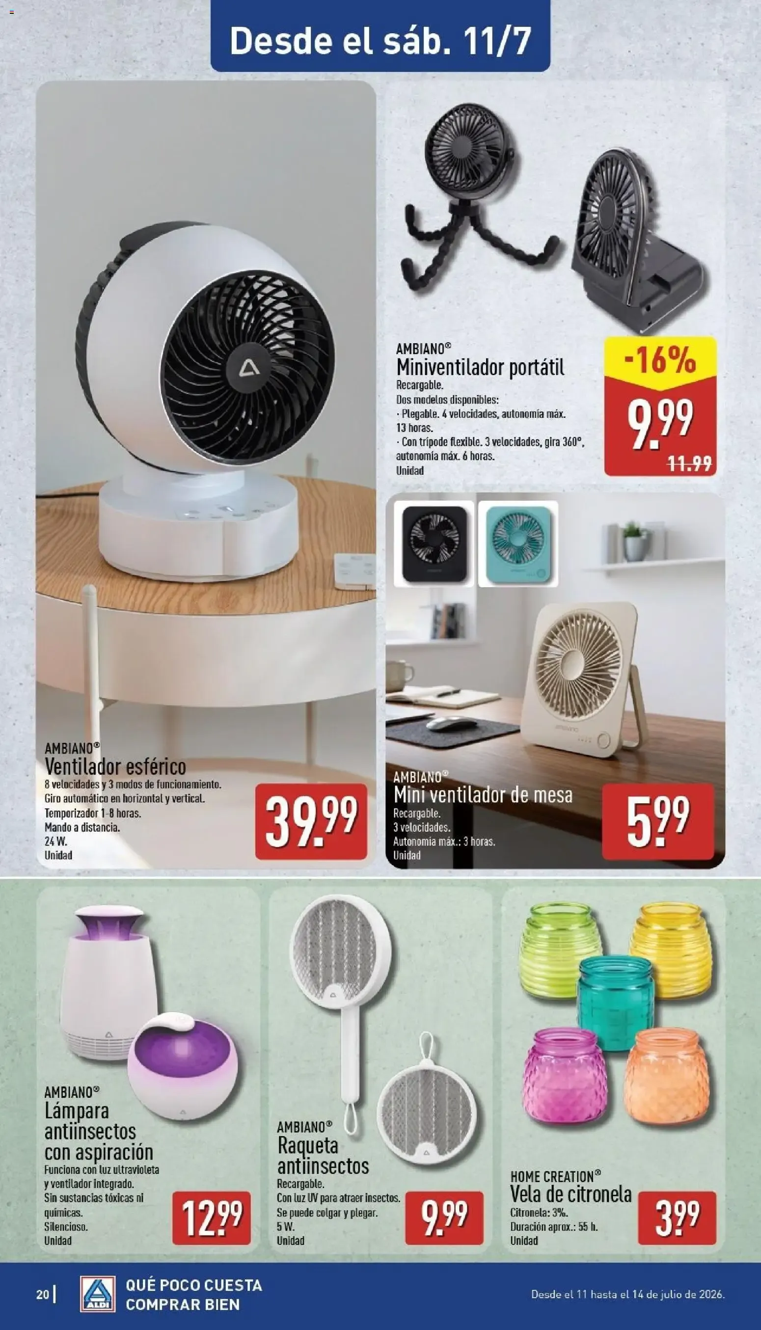 Catálogo de Un baño de frescura al mejor precio. 6 de julio al 12 de julio 2026 - Página 20