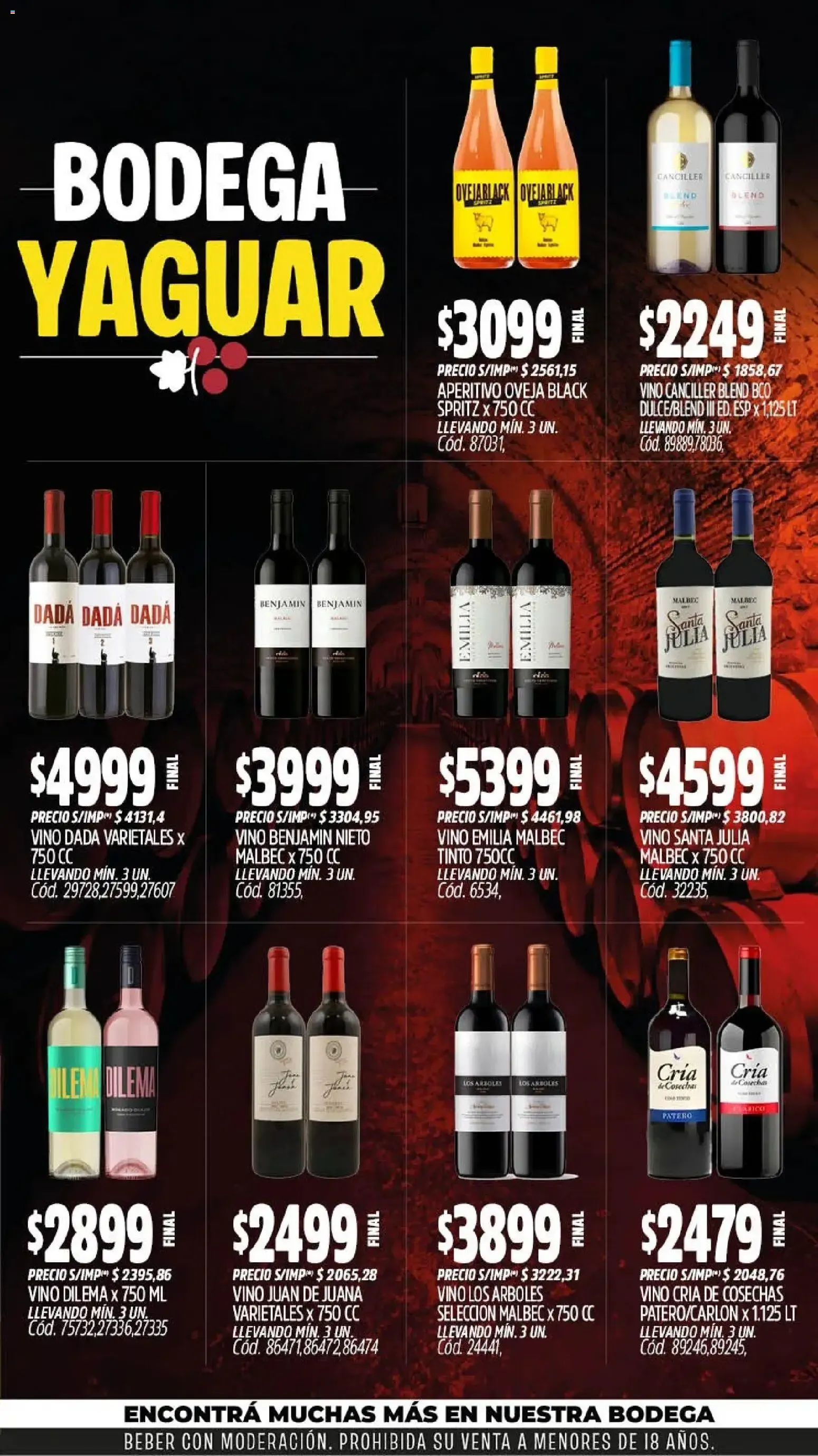 Ofertas de El Cumple del Año 38 Mayorista Yaguar 5 de octubre al 11 de octubre 2026 - Página 4 del catálogo