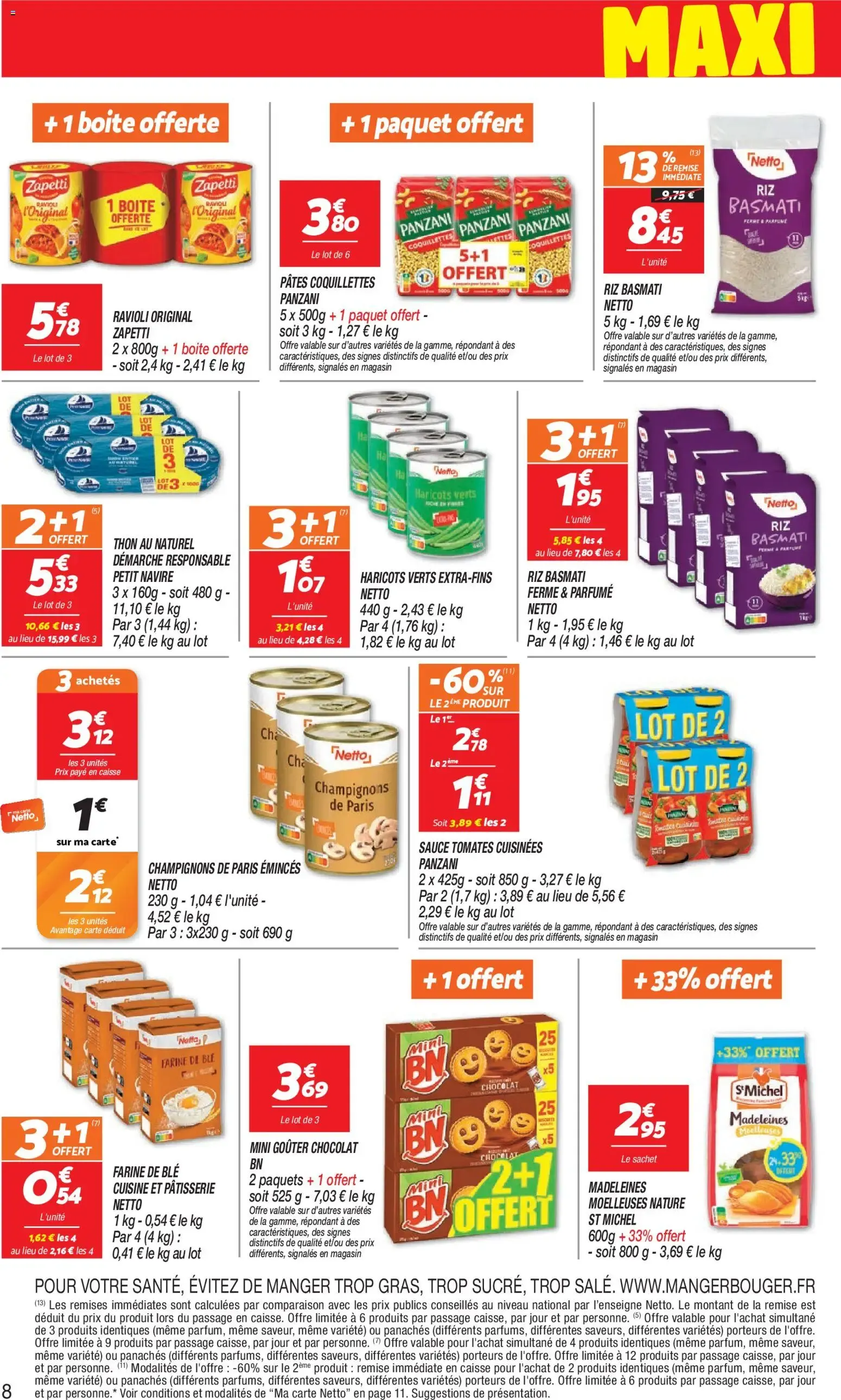 Netto catalogue à partir du 01/09/2026 - promo en ligne du 1 septembre au 14 septembre 2026 - Catalogue page 8