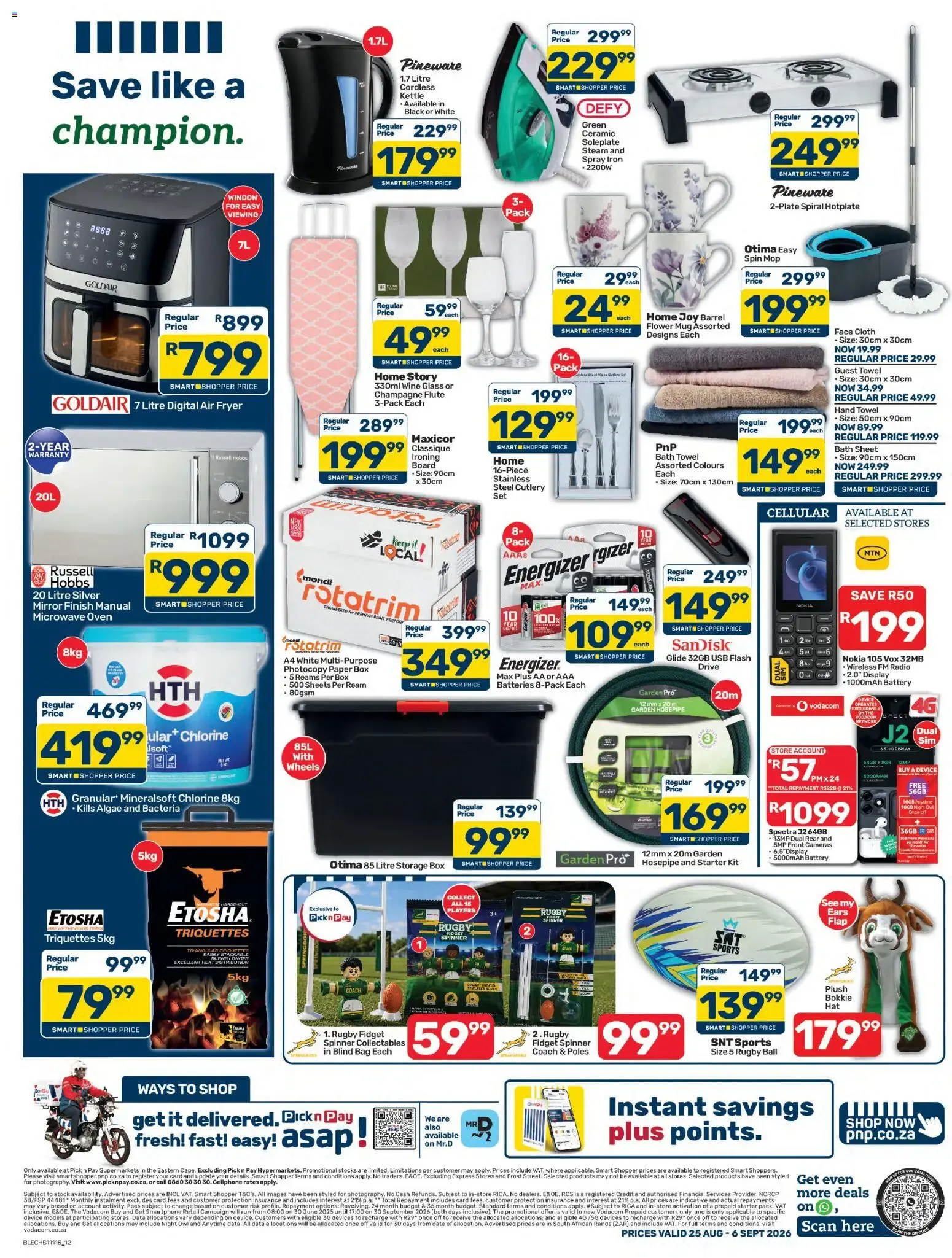 Pick n Pay Eastern Cape - Specials (25/08/2026 - 06/09/2026) Online from 25 August to 6 September 2026 - Catalogue Page 12